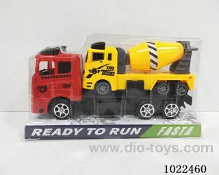 Inertial car 2color &2set mixed loading in PVC cover