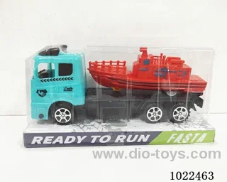 Inertial car 2color &4set mixed loading in PVC cover