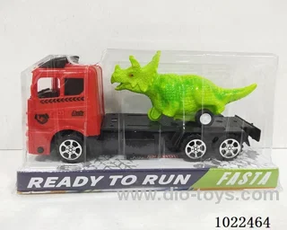 Inertial car 2color &4set mixed loading in PVC cover