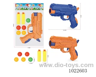 Dual-purpose gun 2color mixed loaidng in opp bag
