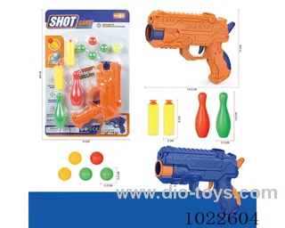 Dual-purpose gun  2color mixed loaidng in blister card