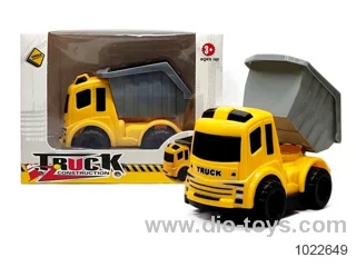 friction dump truck in window box