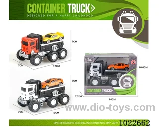 Inertia car 2sets mixed loading in window box