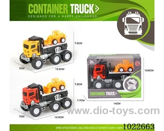 Inertia car 2sets mixed loading in window box
