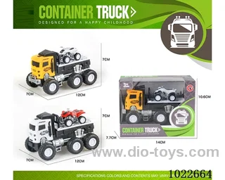 Inertia car 2sets mixed loading in window box