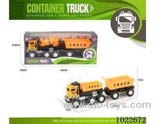 Inertia car 2sets mixed loading in window box