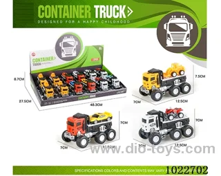 Inertia car  in display box