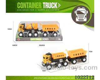 Inertia car 2sets mixed loading in PVC cover