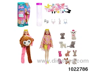 11.5-inch 12-joint doll set in box