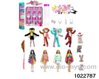 11.5-inch 12-joint doll set in display box
