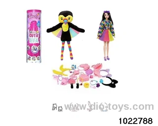 11.5-inch 12-joint doll set in bottle