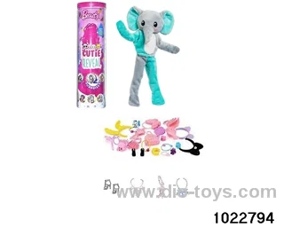 11.5-inch 12-joint doll set in bottle