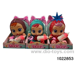 14-inch doll set With 4 sound music in display box