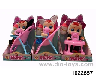 10-inch doll set With 4 sound music in display box