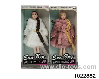 11.5 inch doll set in window box