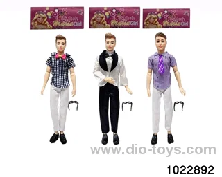 11.5 inch 11 joint doll set in PP bag with header