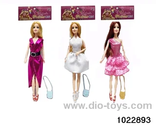 11.5 inch 11 joint doll set in PP bag with header