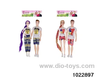 11.5 inch 11 joint doll set in PP bag with header