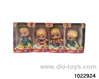 14-inch doll set in window box