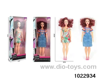 11.5 inch doll set in window box
