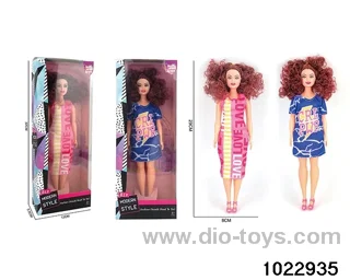 11.5 inch doll set in window box