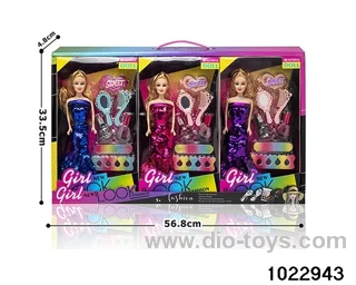 11.5 inch doll set in display box