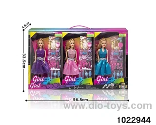 11.5 inch doll set in display box