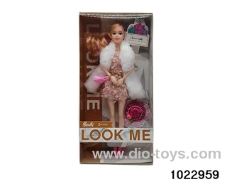 11.5 inch doll set in window box
