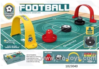 Football game toy in window box