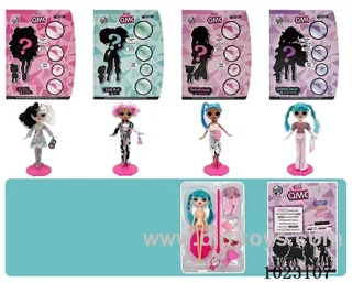 9 inch doll 4sets mixed loading in box