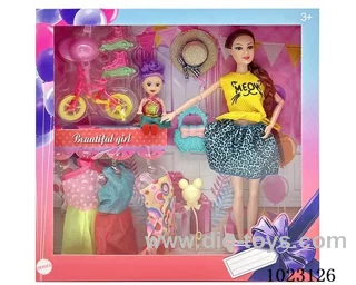 11inch 9-joint doll in window box