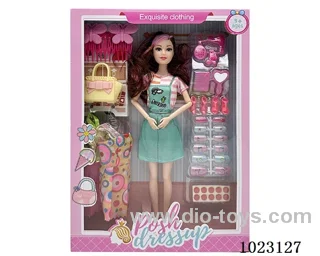 11inch 9-joint doll in window box
