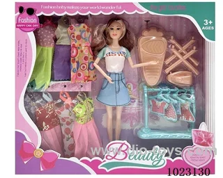 11inch 9-joint doll in window box