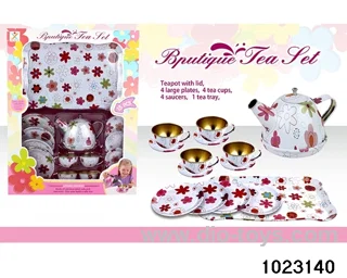 Tea Set in window box