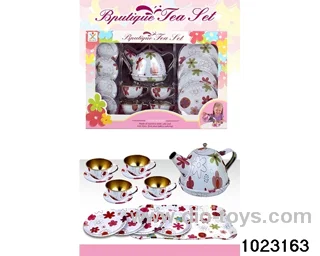 Tea Set in window box