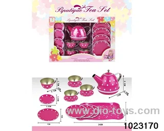 Tea Set in window box