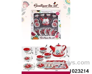 Tea Set in window box