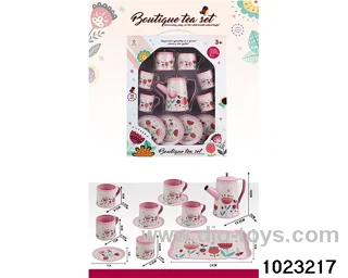 Tea Set in window box