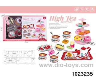 Tea Set + Dessert in window box