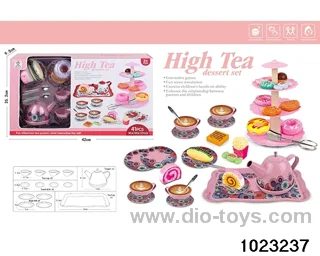 Tea Set + Dessert in window box