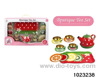 Tea Set in window box