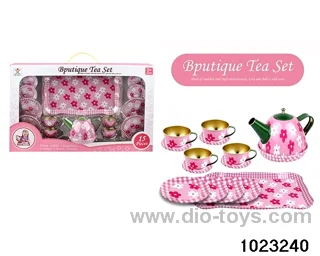 Tea Set in window box
