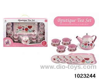 Tea Set in window box