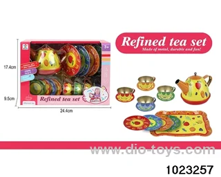 Tea Set in window box