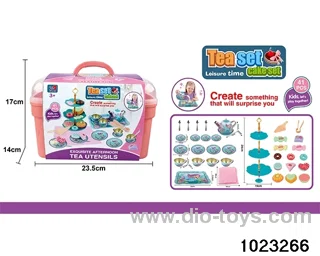 Tea Set in Plastic box