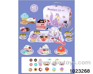 Tea Set + Dessert in Gilf box