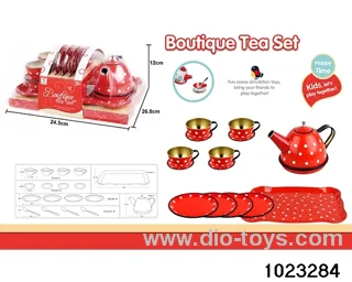 Tea Set in PVC cover