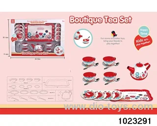 Tea Set in window box