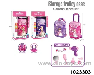 Princess trolley case in window box