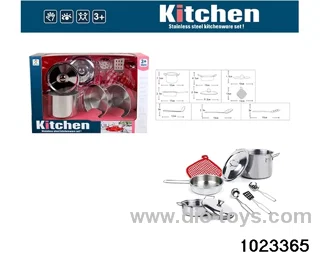 Stainless steel tableware in window box
